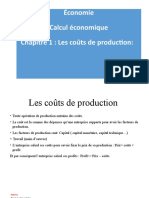 Couts de Production S2-S3