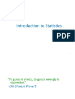 1.Statistics Introduction