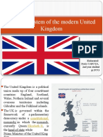 Political System of The Modern United Kingdom