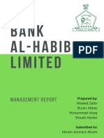 Bank Al-Habib Report