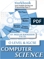 Comprehensive Computer Science Workbook