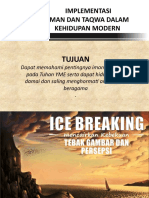 1. Implementasi Iman Dan Taqwa Di Kehidupan Modern