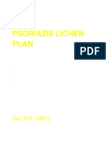 Psoriazis Si Lichen Plan Prof DR Olga Simionescu 2020 Text PDF