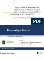 Deontología Forense