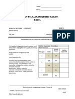 percubaan upsr  BI K2 sabah 2010