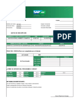 Ficha de Inscripcion Sap MM