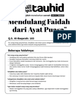 1733 - Mendulang Faidah Dari Ayat Puasa - eBOOK