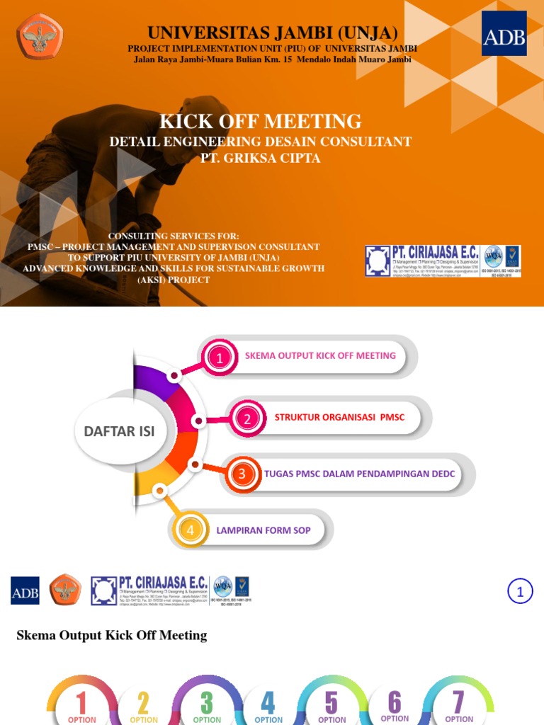 Presentasi KICK OFF MEETING DESEMBER | PDF