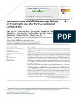 The Effect of Burn Rehabilitation Massage Therapy On Hypertrophic Scar After Burn: A Randomized Controlled Trial