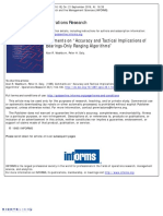 Comments On "Accuracy and Tactical Implications of Bearings-Only Ranging Algorithms"