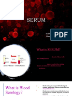 Serum Presentation