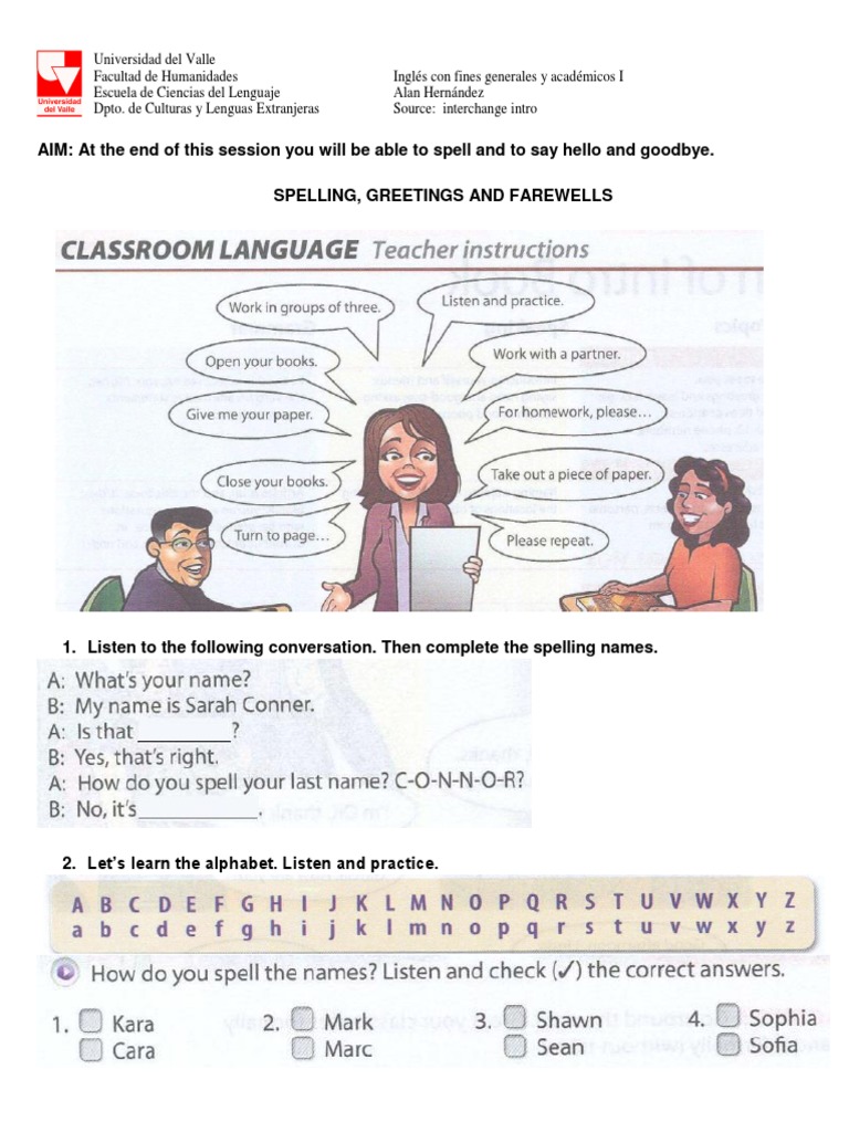 English 1 Class 1 | PDF | The Beatles