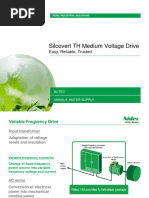 Silcovert TH Medium Voltage Drive: Easy, Reliable, Trusted