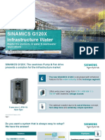 Sinamics G120X Infrastructure Water: Master The Elements in Water & Wastewater Applications