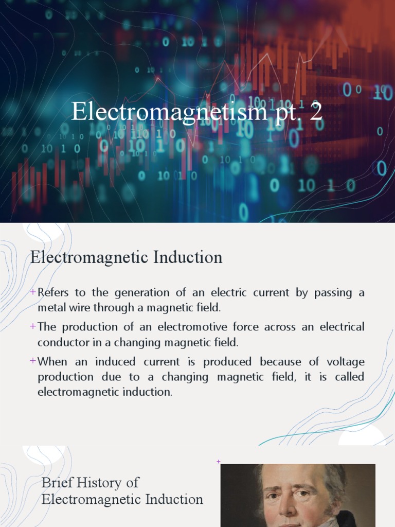 Electromagnetism Part 2 | PDF | Electromagnetic Induction | Magnetic Field