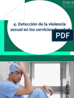 4.) Detección de La Violencia Sexual en Los Servicios de Salud