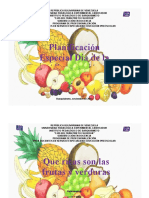 Planificación La Alimentación