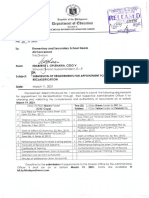 DM No. 111, S. 2021 - Requirements-For-Appointment-For-reclassification