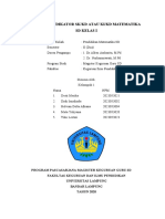 Kelompok 1 - Pendidikan Matematika SD