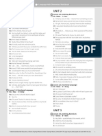 Unit 1 Unit 2: Language Hub Elementary Workbook