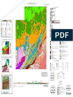 Mapa Geológico Itararé SP Folha 100k