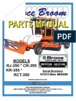350 Series Broce Broom Parts Catalog 405038-405220