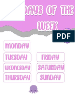 days of the week