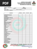 Inventario Maquinaria