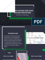 Under voltage and over voltage protection