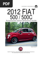 Download Fiat500USA-Fiat 500 Accessories by Fiat500USA SN50163711 doc pdf