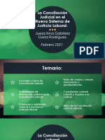 Conciliación Judicial en El Nuevo Sistema de Justicia Laboral