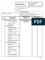 Fiche Programme Excel VBA