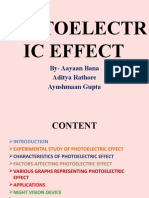 Photoelectric Effect Explained: Characteristics, Applications & Experiments