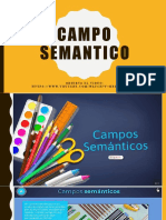 Campo Semantico y Familia de Palabras