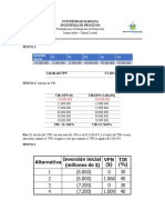 TALLER 4 - Calculo VPN y TIR - Laura Castro-Danie Leiton