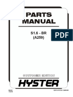 Manual - Paleteira Hyster s1.6 1,6t