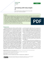 High Intensity Interval Training With Body Weight: The New Calisthenics?