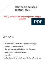 Artificial Lift and Stimulation Operations 
