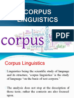 Corpus Linguistics 1