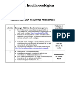 Calculo de La Huella Ecologica