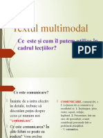 Textul Multimodal 1