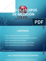 Uso de Equipos de Medición