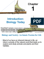 Biology Today: Powerpoint Lectures
