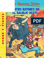 Cuatro Ratones en El Salvaje Oeste by Geronimo Stilton