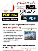 Complete Mont of January-2021 International Current Affairs by Pakmcqs Official PDF