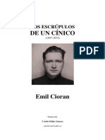 Los Escrúpulos de Un Cínico - Emil Cioran - Cinelacion