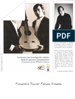 Flamenco. La Taranta. Una Investigación Artística Desde Los Procesos Interpretativos