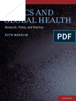 Macklin, Ruth - Ethics in Global Health - Research, Policy, and Practice (2012, Oxford University Press)