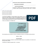 Multiplicación y División de Binarios Ietar