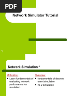 Network Simulator Tutorial